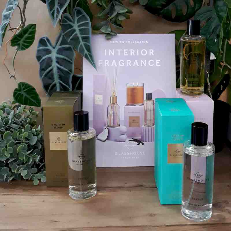 New Interior Fragrance Luxury Room Sprays by Glasshouse