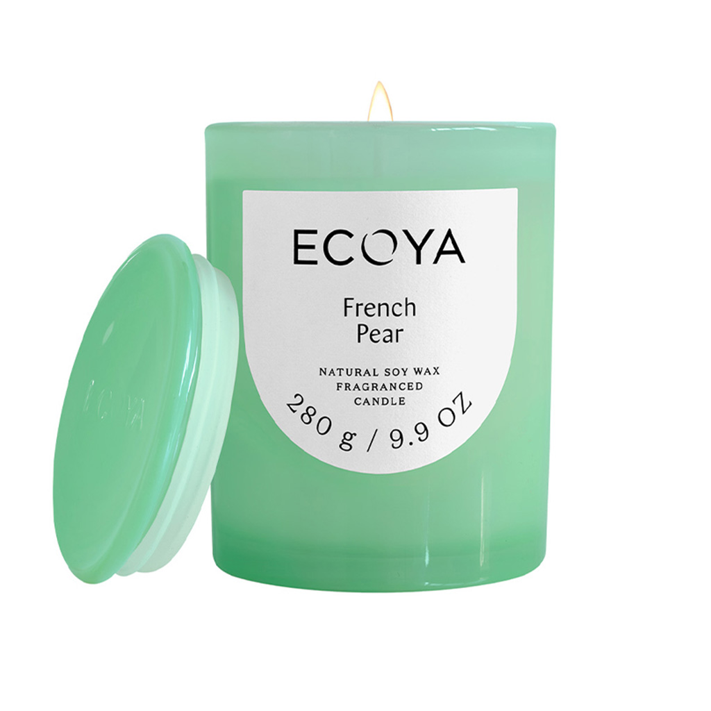 ECOYA Sandalwood & Amber Mini Madison Candle