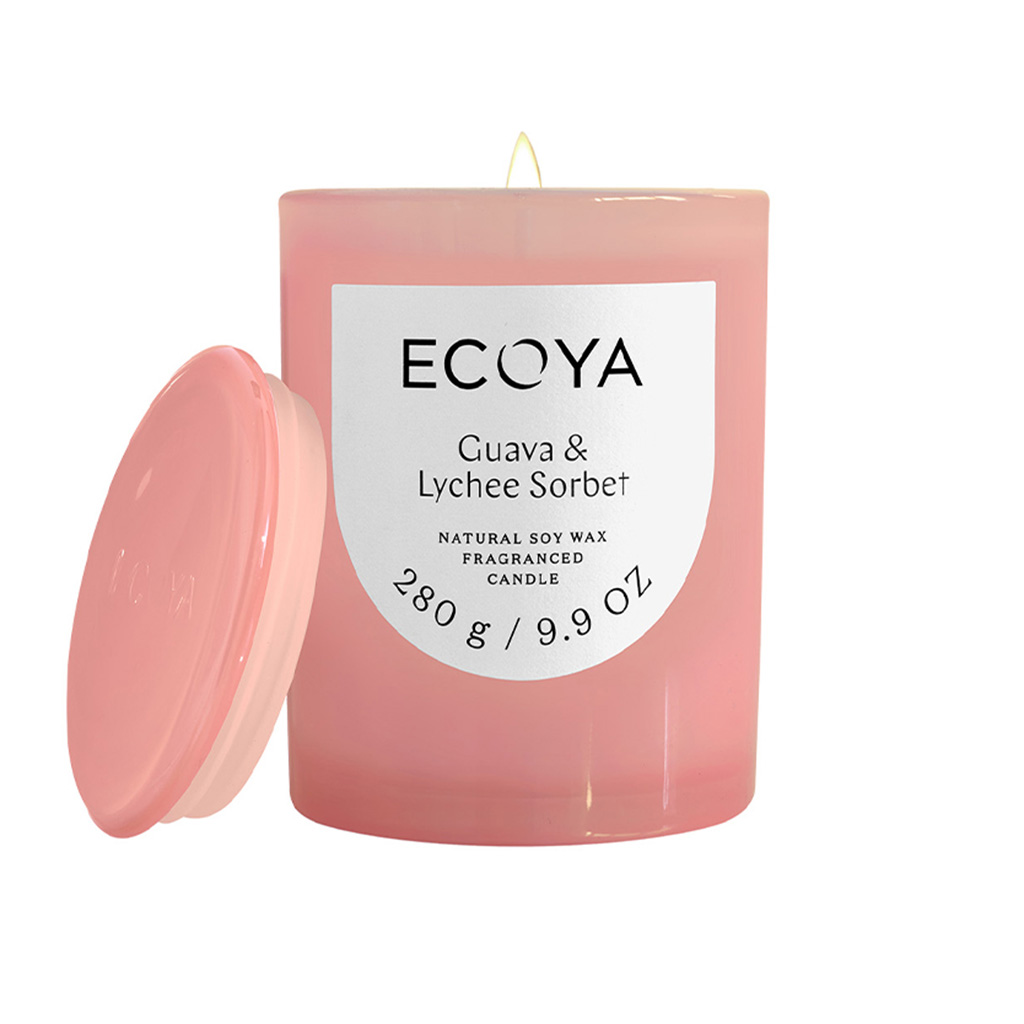 ECOYA Metro Candle Sweet Pea & Jasmine 280g